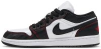 Wmns Air Jordan 1 Low SE Utility ‘White Black Red’ DD9337-106