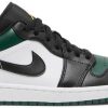 Air Jordan 1 Low ‘Green Toe’ 553558-371