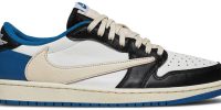 Fragment Design x Travis Scott x Air Jordan 1 Retro Low DM7866-140