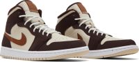 Wmns Air Jordan 1 Mid SE ‘Cream Dark Chocolate’ DO6699-200