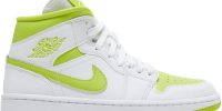 Wmns Air Jordan 1 Mid ‘White Lime’ BQ6472-131