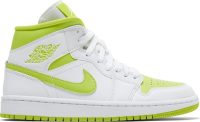 Wmns Air Jordan 1 Mid ‘White Lime’ BQ6472-131