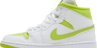 Wmns Air Jordan 1 Mid ‘White Lime’ BQ6472-131