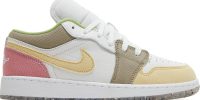 Air Jordan 1 Low SE GS ‘Pastel Grind’ DJ0341-100