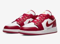 Air Jordan 1 Low GS ‘Cardinal’ 553560-607