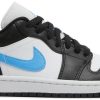 Wmns Air Jordan 1 Low ‘Black University Blue’ DC0774-041