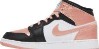 Air Jordan 1 Mid GS ‘White Light Madder Root’ DM9077-108