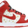 Supreme x Dunk High Pro SB 'Red' 307385-161