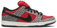 Supreme x Dunk Low Premium SB 'Red Cement' 313170-600