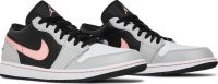 Air Jordan 1 Low ‘Black Grey Fog Bleached Coral’ 553558-062