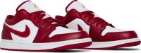 Air Jordan 1 Low ‘Cardinal Red’ 553558-607