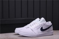 Air Jordan 1 Low ‘White Obsidian’ 553558-114