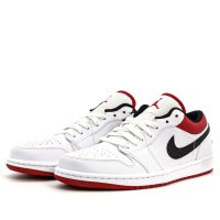 Air Jordan 1 Low ‘White University Red’ 553558-118