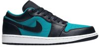 Air Jordan 1 Low LT Blue Black Green 553558-026