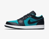 Air Jordan 1 Low LT Blue Black Green 553558-026