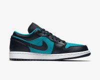 Air Jordan 1 Low LT Blue Black Green 553558-026