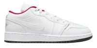 Air Jordan 1 Low GS White Red 553560-164