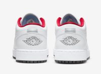 Air Jordan 1 Low GS White Red 553560-164