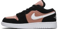 Air Jordan 1 Low GS ‘White Rose Gold’ 554723-090