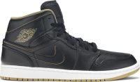 Air Jordan 1 Mid ‘Black Gold’ 554724-042