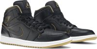 Air Jordan 1 Mid ‘Black Gold’ 554724-042