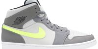 Air Jordan 1 Mid ‘Gun Smoke Volt’ 554724-072