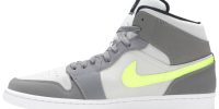 Air Jordan 1 Mid ‘Gun Smoke Volt’ 554724-072