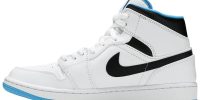 Air Jordan 1 Mid ‘Laser Blue’ 554724-141