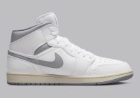 Air Jordan 1 Mid ‘Neutral Grey’ 554724-135