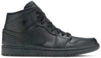 Air Jordan 1 Mid ‘Triple Black’ 554724-091