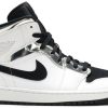 Air Jordan 1 Mid ‘White Khaki Blue Void’ DO6726-100