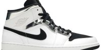 Air Jordan 1 Mid ‘White Silver’ 554724-121