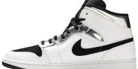 Air Jordan 1 Mid ‘White Silver’ 554724-121