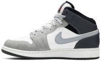 Air Jordan 1 Mid ‘White Grey Hyper Pink’ 555112-117