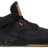 Levi’s x Air Jordan 4 Retro ‘Black Denim’ AO2571-001