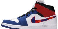 Air Jordan 1 Mid ‘Multicolored Swoosh’ 852542-146