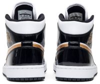 Air Jordan 1 Mid Patent ‘Black Gold’ 852542-007