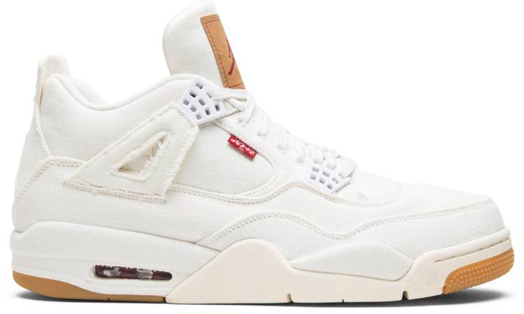 Levi’s x Air Jordan 4 Retro ‘White Denim’ AO2571-100