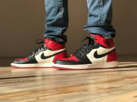 Air Jordan 1 Retro High OG BG ‘Bred Toe’ 575441-610