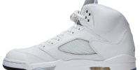 Air Jordan 5 Retro ‘Metallic White’ 2015 136027-130