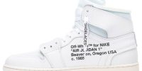 Off-White x Air Jordan 1 Retro High OG ‘White’ 2018 AQ0818-100