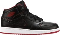 Air Jordan 1 Retro Mid GS ‘Black Gym Red’ 554725-028