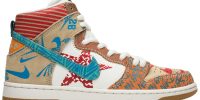 Thomas Campbell x SB Dunk High 'What The' 918321-381