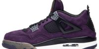 Travis Scott x Air Jordan 4 Retro ‘Purple Suede – White Midsole’ AJ4-766302