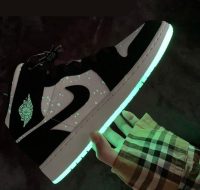 Air Jordan 1 Mid SE GS ‘Glow in the Dark Panda’ BQ6931-103