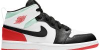 Air Jordan 1 Mid SE PS ‘Red Black Toe’ BQ6932-100