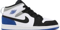 Air Jordan 1 Mid SE PS ‘Royal Black Toe’ BQ6932-102