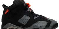 Paris Saint-Germain x Air Jordan 6 Retro BG ‘Iron Grey’ CN1078-001