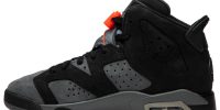 Paris Saint-Germain x Air Jordan 6 Retro BG ‘Iron Grey’ CN1078-001