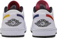 Air Jordan 1 Low ‘Multi-Color Swoosh’ CW7009-100